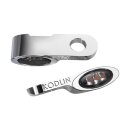 Kodlin, LED turn signals Elypse front. Chrome