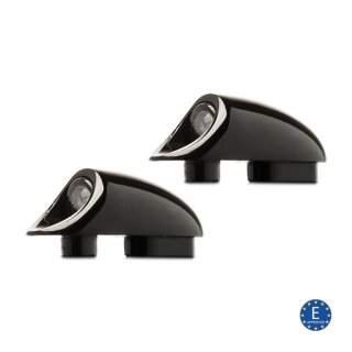 Kodlin Mini Fenderstrut 3in1 Rücklicht Blinker Kombi schwarz für Harley 02-24