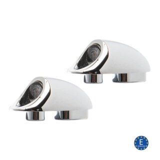 Kodlin Mini fender strut 3-1 Rücklicht Blinker Kombi chrom für Harley 02-24