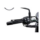 Daytona, heated grips, for 7/8" (22mm) handlebars. Black