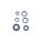 Athena, engine oil seal kit