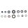 Athena, engine oil seal kit