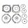 Athena, top end gasket kit