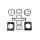 Athena, top end gasket kit