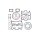 Athena, top end gasket kit