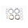 Athena, top end gasket kit
