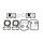 Athena, top end gasket kit