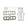 Athena, top end gasket kit