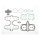 Athena, top end gasket kit