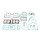 Athena, complete motor gasket kit