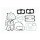 Athena, complete motor gasket kit