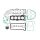 Athena, complete motor gasket kit