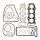 Athena, complete motor gasket kit
