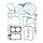 Athena, complete motor gasket kit