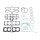 Athena, complete motor gasket kit