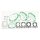 Athena, complete motor gasket kit