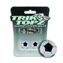 Trik Topz, Soccer Ball license plate mounts. Black