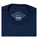Biltwell Script T-shirt navy