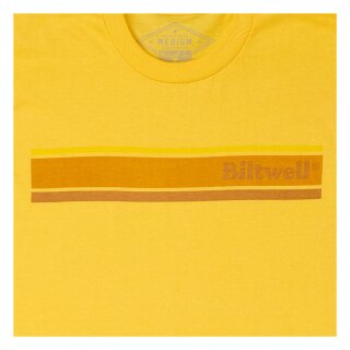 Biltwell Stripe T-shirt yellow