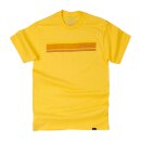 Biltwell Stripe T-shirt yellow