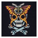 Biltwell Skull Moth pocket T-shirt black