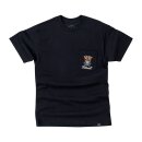 Biltwell Skull Moth pocket T-shirt black