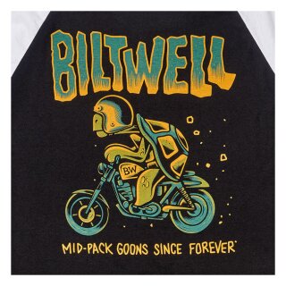 Biltwell Goons raglan T-shirt black/white