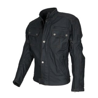 By City Belfast waxed jacket black