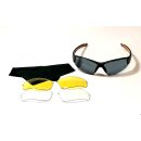 BOBSTER SWIFT BIKER SUNGLASS BLACK ORANGE