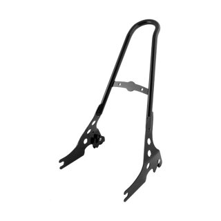Sissybar schwarz 21" einteilig für Harley XL Sportster 04-21