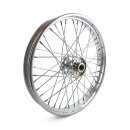 2.15 x 21 front wheel 40 spokes chrome