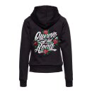 Queen Kerosin Queen Of The Road zip hoodie black