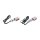 Fastline LED turn signal+position light Chrome, amber lens