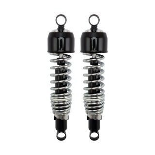 Emgo shock absorbers black/chrome