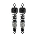 Emgo shock absorbers black/chrome