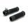 Universal Retro Old School Griff Set mit Gaszugaufnahme schwarz