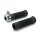 Universal Retro Old School Metall Motorrad Gasgriff Set für 22mm Lenker