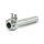 Universal metal throttle grip 7/8" handlebars, chrome