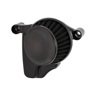 Arlen Ness, M8 Mini 22Â° air cleaner kit. All black