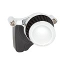 Arlen Ness, M8 Mini 22Â° air cleaner kit. Chrome