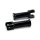 M8 Softail passenger footpeg mounts, black
