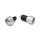 Kuryakyn, Lodestar rear axle sliders, silver