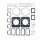 Athena, top end gasket kit