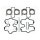 Athena, top end gasket kit