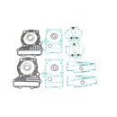 Athena, top end gasket kit