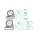 Athena, top end gasket kit