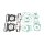 Athena, top end gasket kit
