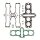 Athena, top end gasket kit