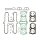 Athena, top end gasket kit