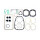 Athena, complete motor gasket kit